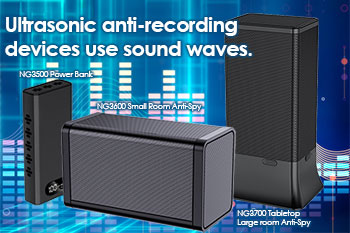 Ultrasonic anti-recording devices vs Jammers
