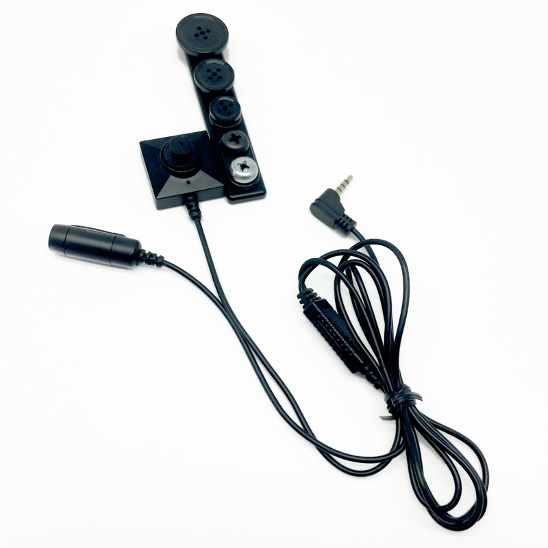 Wired Covert Button Camera