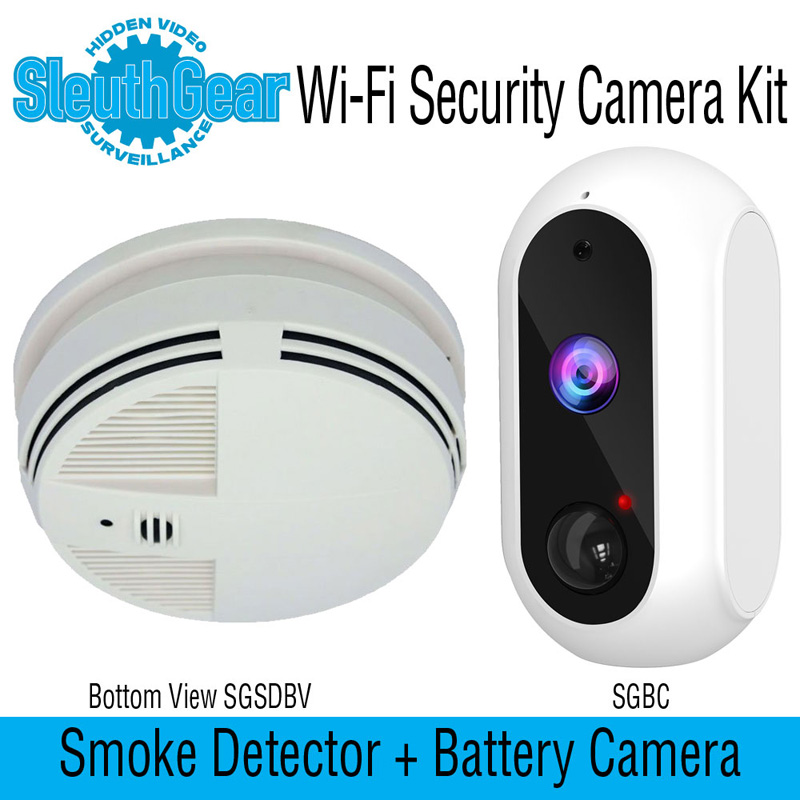 Xtreme Life Kit With Bottom View Smoke Detector