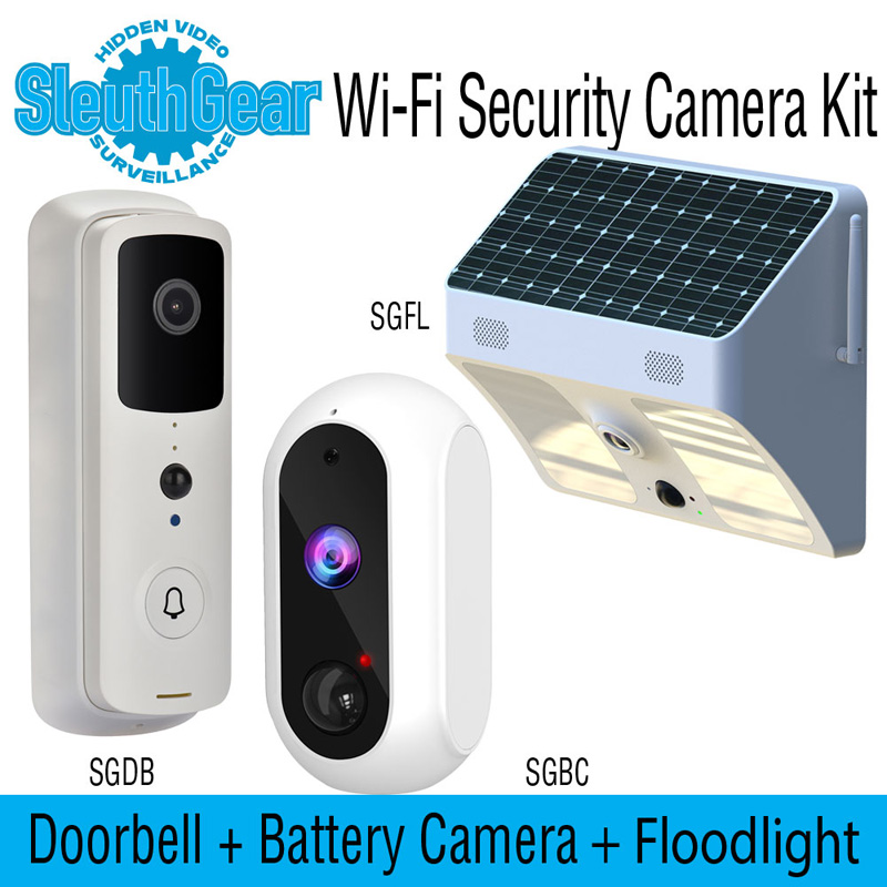 SleuthGear Wi-Fi Ultimate Home Security Kit