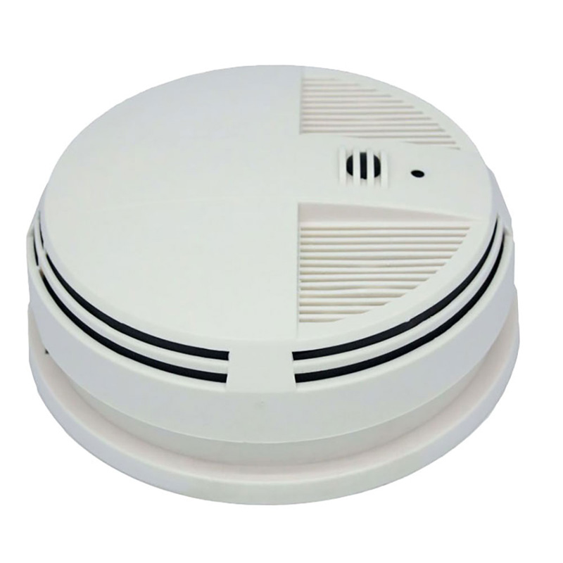 Zone Shield 4K Night Vision Smoke Detector DVR Side View