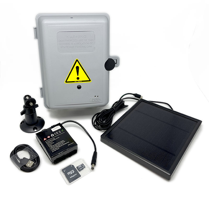 SGCBSP Cable Box Camera Mounted on a Building