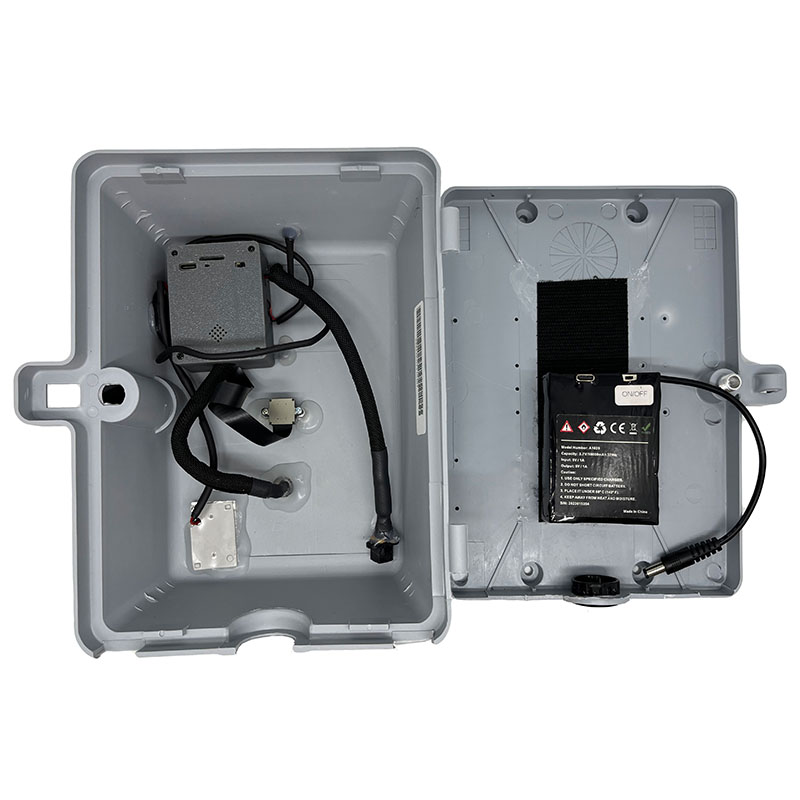 SGCBSP Cable Box Camera Being Mounted Via Magnets