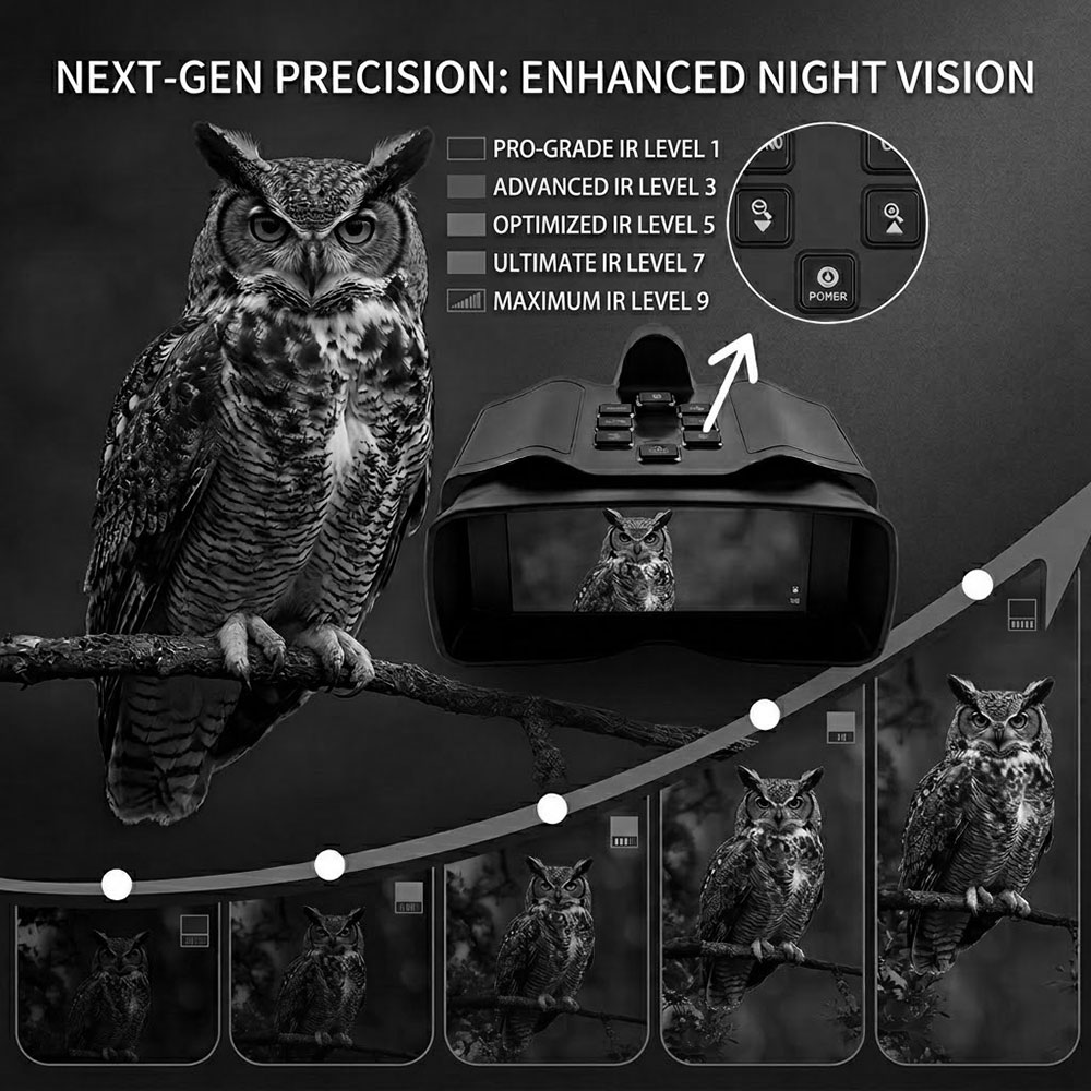 Thermal Imaging DVR Binoculars