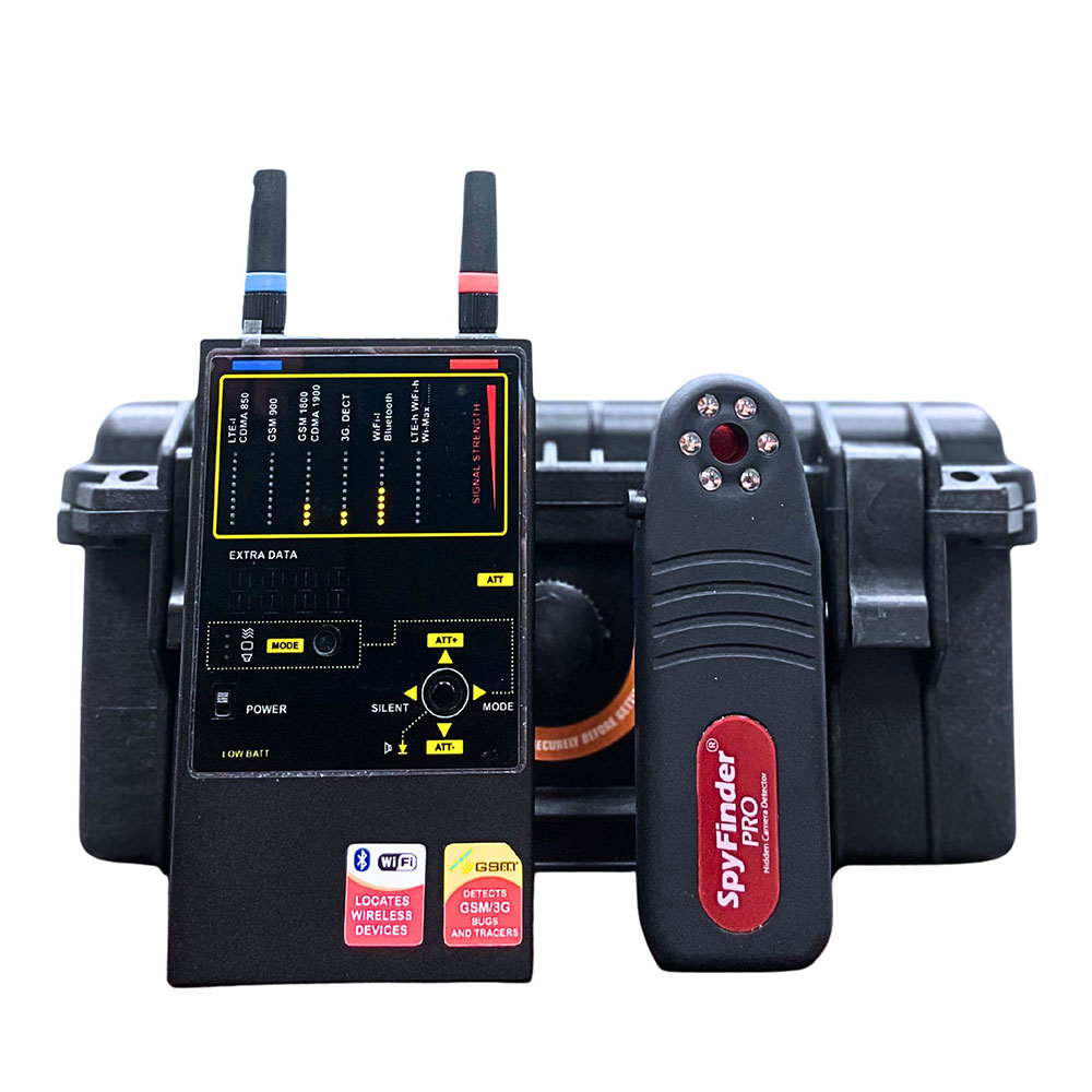 DD1207 Pro Multi-Channel Detector + Spy Finder