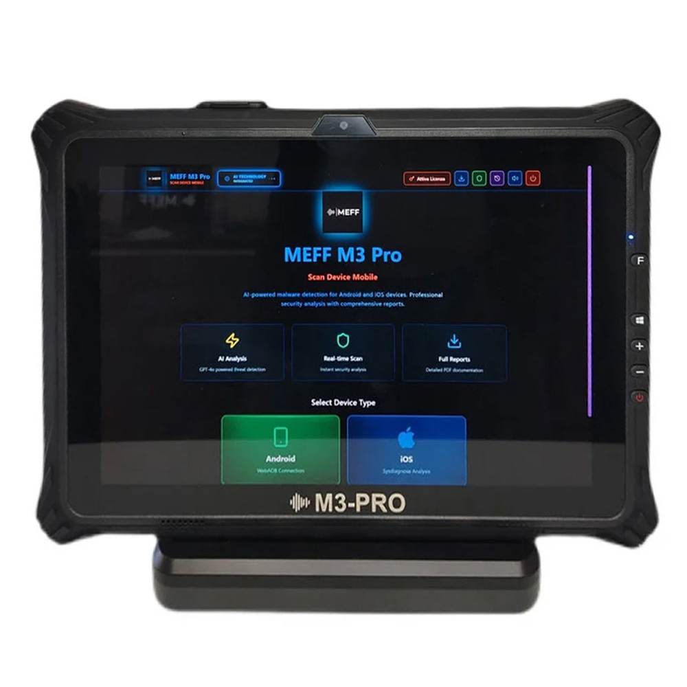 M3-Pro Malware scanner with scan on screen