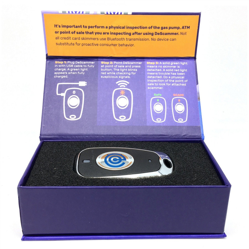 deScammer Credit Card Skimmer Detector