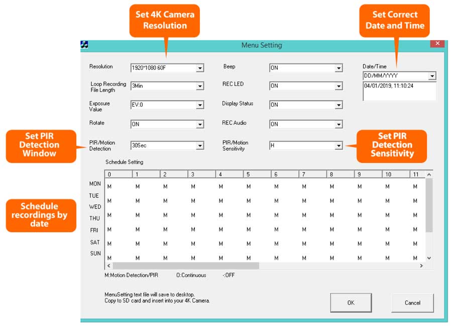 Menu Setting diagram 800x 900 650