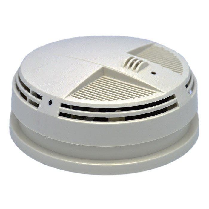 Zone Shield 4K Night Vision Smoke Detector DVR Bottom View